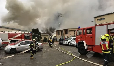 Avusturya’da piroteknik madde üreten işletmede meydana gelen patlamada 1 kişi yaralandı