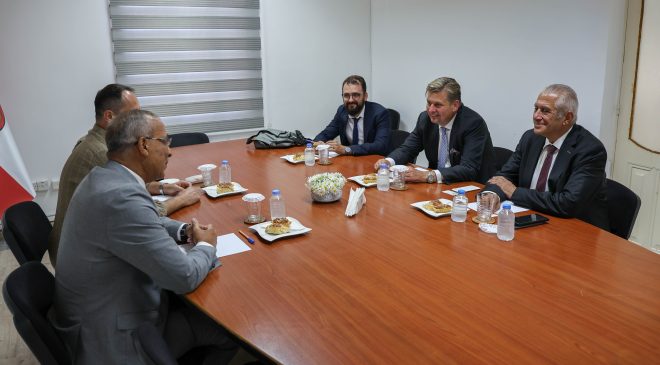 Alman Milletvekili Maximillian Krah, CTP’yi ziyaret etti