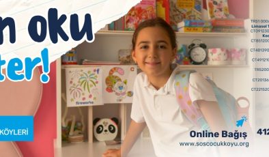 SOS Çocukköyü Derneği’nden yeni akademik yıl öncesi bağış kampanyası