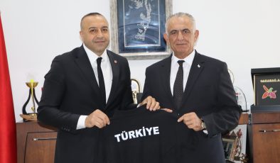 Çavuşoğlu, savunma sporlarıyla ilgili federasyon yetkilileriyle görüştü