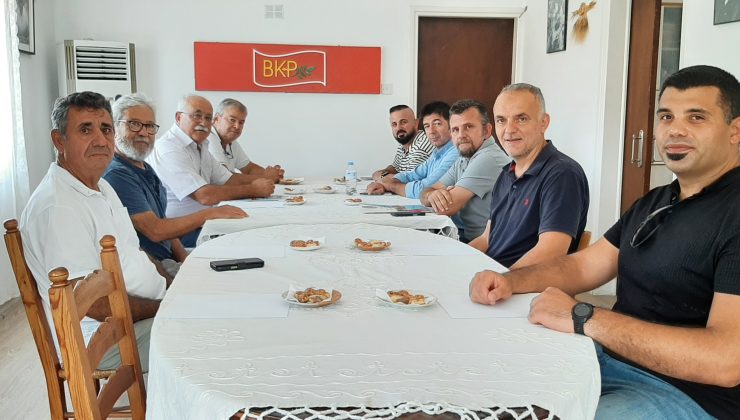 KTOEÖS heyeti BKP’yi ziyaret etti