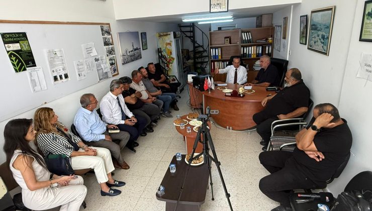 Ataoğlu ve Hayvan Üreticileri ve Yetiştiricileri Birliği sorunları ele aldı