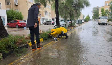 LTB: “Lefkoşa bölgesinde 17 devrilen ağaç, 2 kanalizasyon taşması ve 1 elektrik direği devrilmesi …”