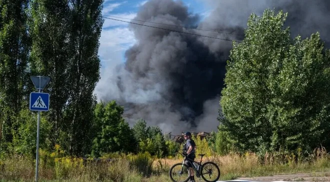 Rusya’nın Ukrayna’nın başkenti Kiev yakınlarına düzenlediği İHA saldırısında 37 kişi öldü