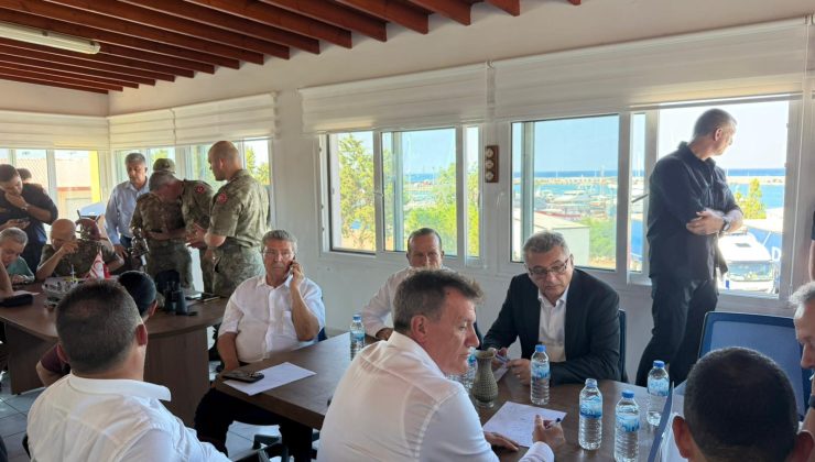 Kriz masası Başbakan Üstel başkanlığında toplandı