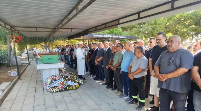 Gemi kazasında hayatını kaybeden 59 yaşındaki Nuray Özbiler Gazimağusa’da toprağa verildi
