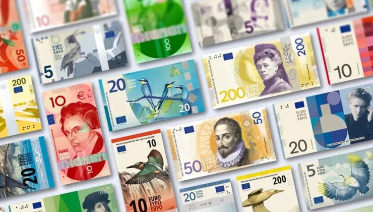 21 ülkede 357 milyon kişi kullanıyor! Tarihi hamle: Euro banknotları 25 yıl sonra yenileniyor