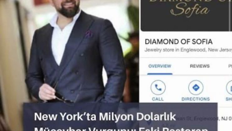 Amerika’da 40 Milyon dolarlık elmas ve mücevher vurgunu KKTC’e uzandı