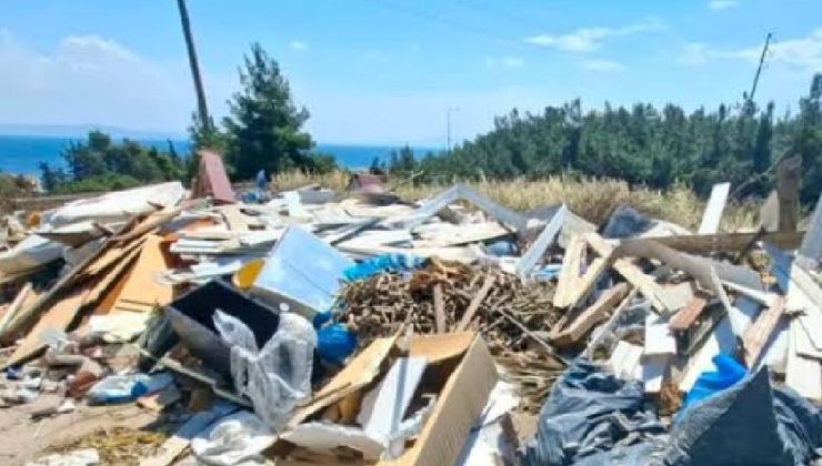 Güney Kıbrıs’ta yasadışı çöp alanlarıyla kameralı mücadele…