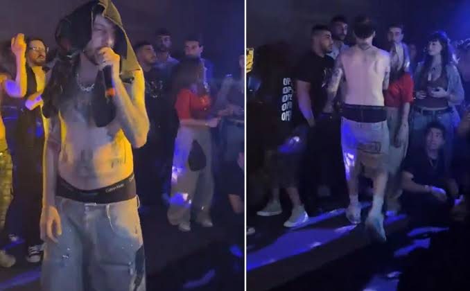 Rapçi Khontkar, İstanbul’daki konserini terk etti! Seyirciler isyan etti
