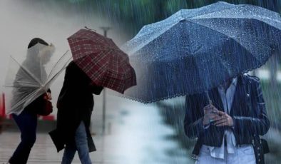 Meteoroloji saat verdi: İstanbul dahil birçok ilde gök gürültülü sağanak ve fırtına