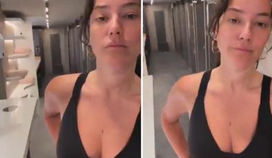 Pelin Akil, spor salonuna gidip isyan etti