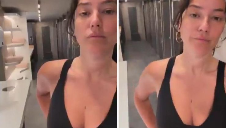 Pelin Akil, spor salonuna gidip isyan etti