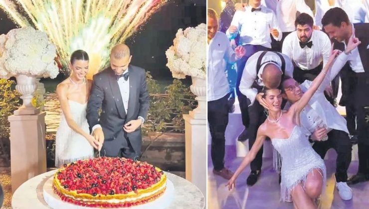 Sosyete bu düğünü konuşuyor! Tam 165 milyon lira harcandı