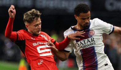 Szymanski’nin gol attığı maçta PSG ile Rennes yenişemedi
