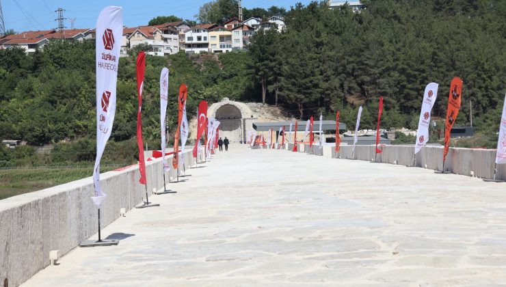 Justinianus Köprüsü Yeniden Açıldı
