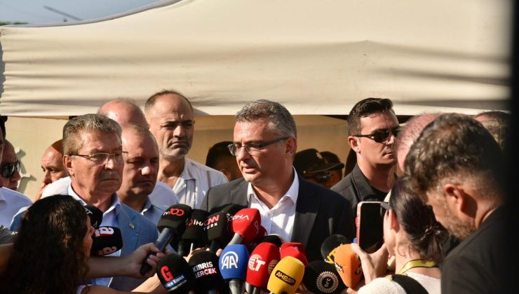 Cumhurbaşkanı Erhürman: “Batık gemi olduğu değerlendirilen cisim tespit edildi”