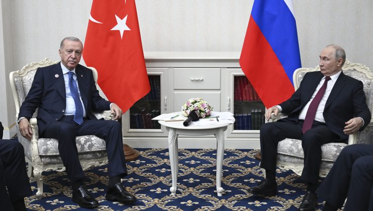 Rusya Devlet Başkanı Putin, TC Cumhurbaşkanı Erdoğan ile görüşmesinde konuştu