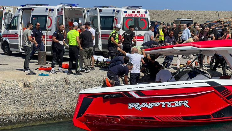 Girne açıklarında alabora olan gemiden kurtulan 3 genç yaşadıklarını anlattı