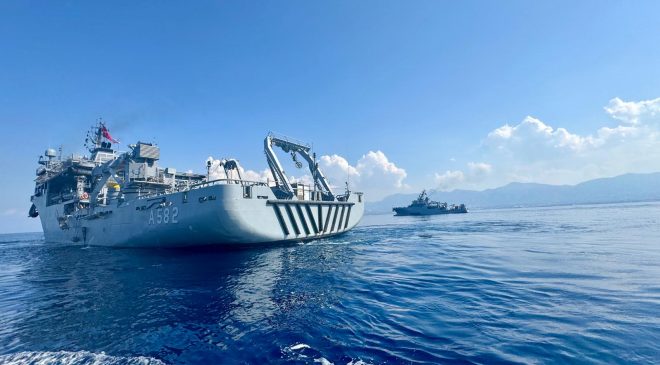 Girne’deki gemi faciasının 8’inci günü… Kayıp 15 kişi aranıyor