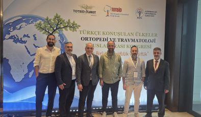 Bakü’deki Ortopedi ve Travmatoloji Uluslararası Kongresi’ne çok sayıda Kıbrıslı Türk hekim de katıldı