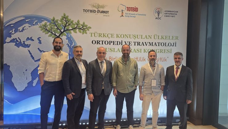 Bakü’deki Ortopedi ve Travmatoloji Uluslararası Kongresi’ne çok sayıda Kıbrıslı Türk hekim de katıldı