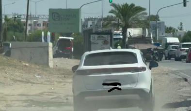 Polis: “Trafik kurallarını hiçe sayan araç sürücüsü rapor edildi”