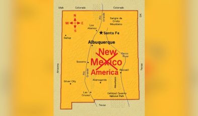 New Mexico Valisi’nden Trump’ın “New America” paylaşımına tepki: ”New Mexico’nun adı tartışmaya açık değil”