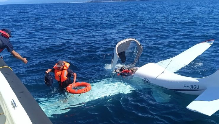 Türkiye Ulaştırma ve Altyapı Bakanlığından Rize’de denize acil iniş yapan özel uçağa ilişkin açıklama