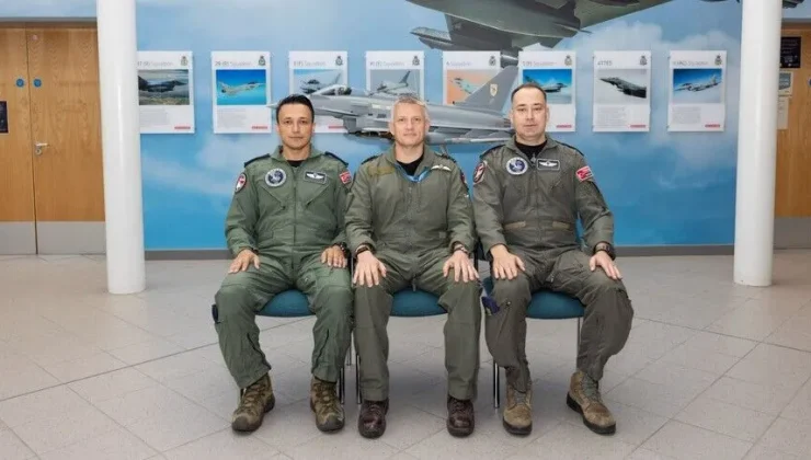 Eurofighter Typhoon tedariki kapsamında Türk pilotları uçuş eğitimlerine başladı