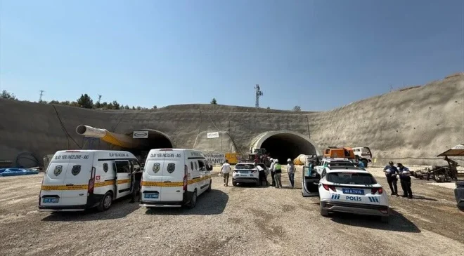 Gaziantep’te tünel inşaatında kaza: Bir işçi öldü