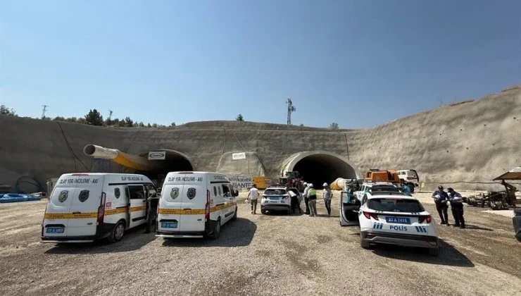 Gaziantep’te tünel inşaatında kaza: Bir işçi öldü