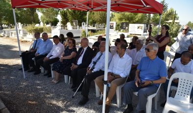 İsmet Kotak ölümünün 15’inci yıl dönümünde kabri başında anıldı