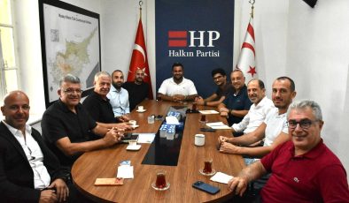 Müteahhitler Birliği, Halkın Partisi’ni ziyaret etti