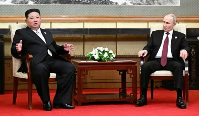 Kuzey Kore lideri Kim, Putin’e mesajında Rusya’ya “sarsılmaz destek” sözü verdi
