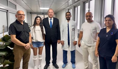 Dinçyürek: “Nalbantoğlu Hastanesi’nde ilk kez doğumsal kalp hastalığı ameliyatı yapıldı”