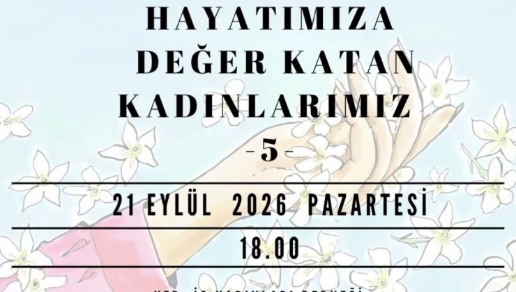 KÖDER Hayatımıza Değer Katan Kadınlarımız serisinin 58’nci kitabının tanıtımı pazartesi