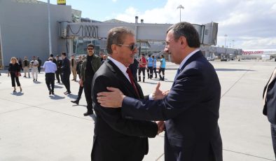 TC Cumhurbaşkanı Yardımcısı Yılmaz KKTC’ye geldi