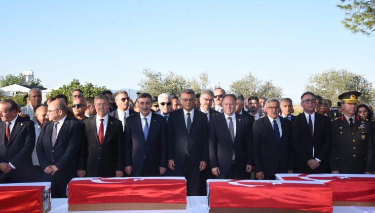 Kimlik tespiti tamamlanan 15 şehit Atlılar Şehitliği’nde defnedildi