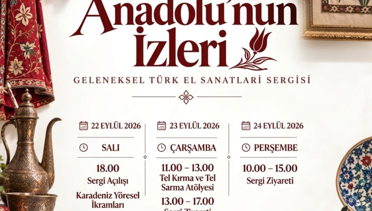 “Anadolu’nun İzleri Sergisi” Lefkoşa’da sanatseverlerle buluşacak