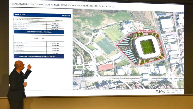 Atatürk Stadyumu ve Çok Amaçlı Spor Kompleksi tanıtıldı
