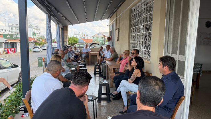 TAM PARTİ, Güzelyurt’u ziyaret etti