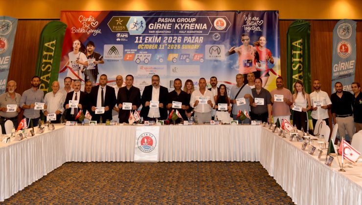 Girne yarı maratonu 11 Ekim’de.. Geliri, deniz faciasında hayatını kaybedenlerin ve kayıpların ailelerine aktarılacak