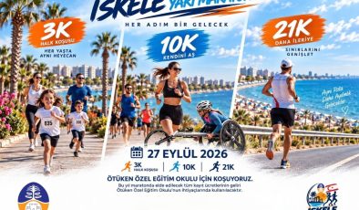 İlk kez düzenlenecek “İskele Uluslararası Yarı Maratonu” pazar günü koşulacak