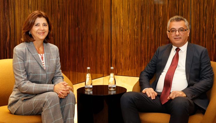 Cumhurbaşkanı Erhürman, New York’ta Holguin ile görüştü