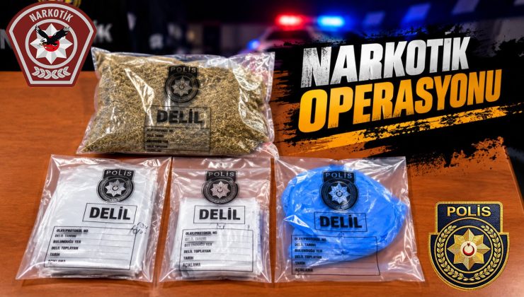 Lefkoşa’da uyuşturucu operasyonu…Bir kişi tutuklandı
