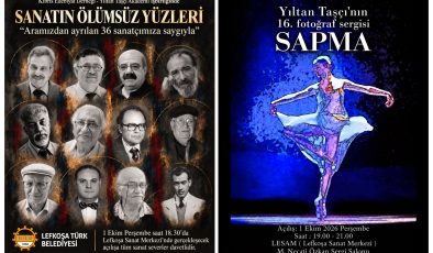 Lefkoşa Sanat Merkezi’nde iki sergi açılışı birden yapılacak