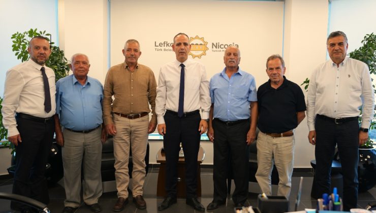 Belediye Başkanları Derneği heyeti Harmancı’yı ziyaret etti