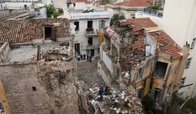 Atina’da patlama sonucu yıkılan binada ölü sayısı altıya yükseldi