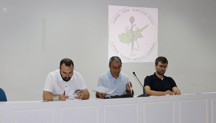 Kıbrıs Türk Tabipleri Odası 12. Olağan Gelen Kurulu yapıldı. Başkan Erol Barçın